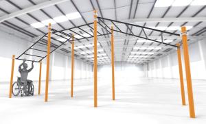 Купить Рукоход трехуровневый для колясочников WRK-D12_76mm в Надыме 