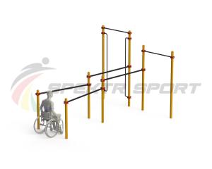 Купить Спортивный комплекс для инвалидов-колясочников WRK-D19_76mm в Надыме 