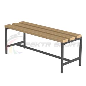 Купить Скамейка для раздевалок без спинки (цельная) 1000 мм в Надыме 