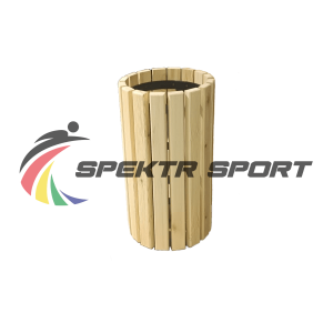 Купить Урна цилиндрическая в деревянной обрешетке сосна в Надыме 