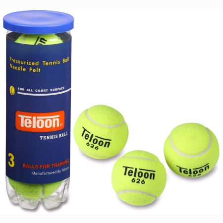 Купить Мяч для большого тенниса Teloon 626Т Р3  (3 шт) в Надыме 
